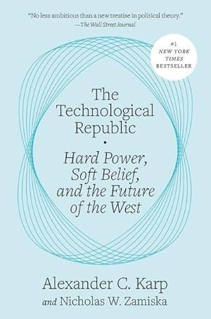 The Technological Republic - Hard Power, Soft Belief, and the Future of the West cover